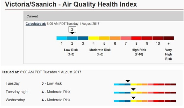 air quality health index