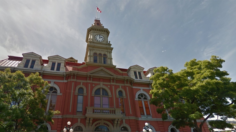 Victoria City Hall is seen in this undated Google Maps photo.