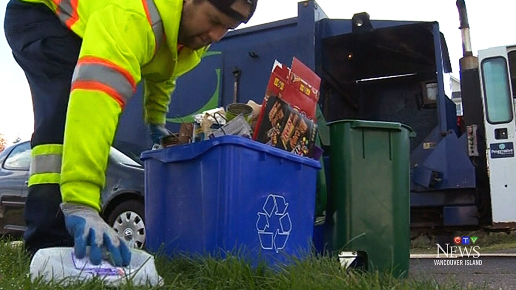 CRD cancels recycling pick up due to snow CTV News