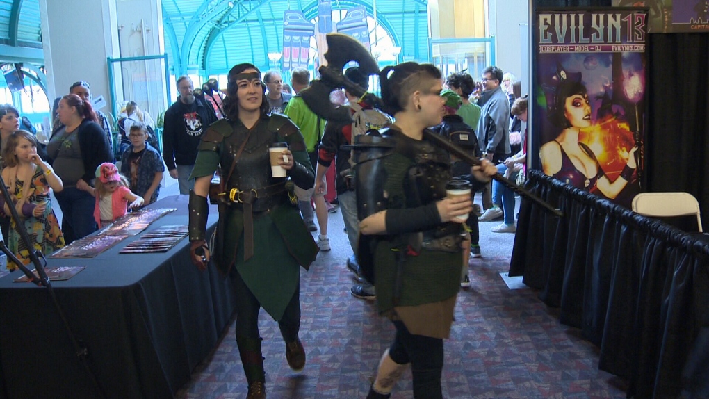 A previous Capital City Comic Con event is pictured: (CTV News)