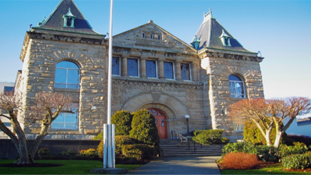 The provincial courthouse in Nanaimo, B.C. (Courthouse Libraries BC)