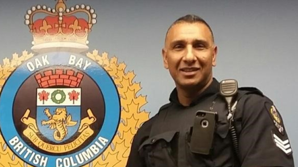 The Oak Bay Police Department says it was made aware of allegations against then Sgt. Davindar Dalep in October 2020. (File photo)