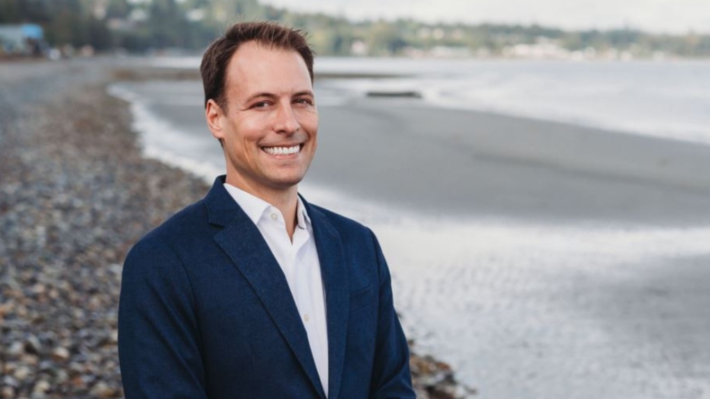 Adam Walker won the Parksville-Qualicum riding with 42 per cent of the vote. (BC NDP)