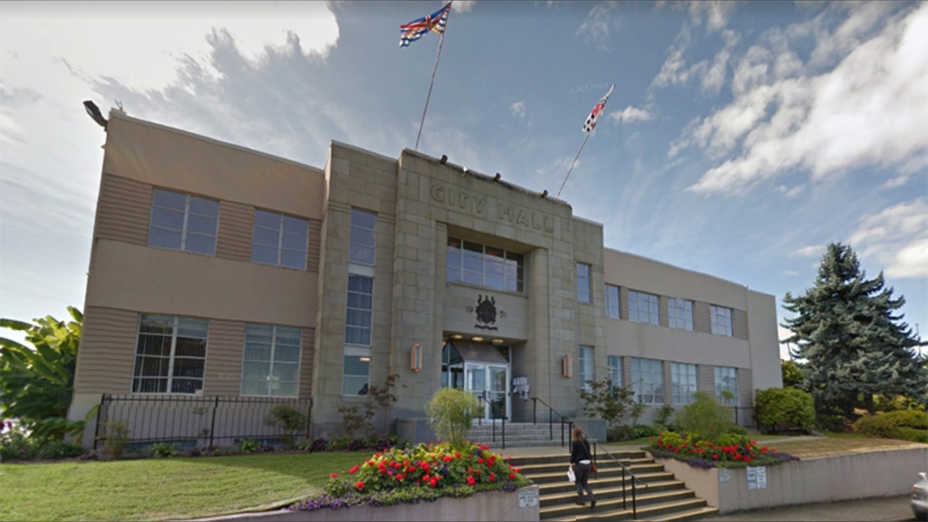 Nanaimo's city hall is shown in this undated Google Maps image.