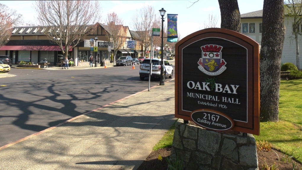 The District of Oak Bay on Vancouver Island is pictured: (CTV News)