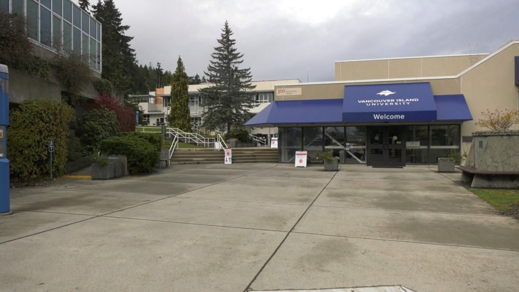 The Vancouver Island University campus in Nanaimo is shown: (CTV News)