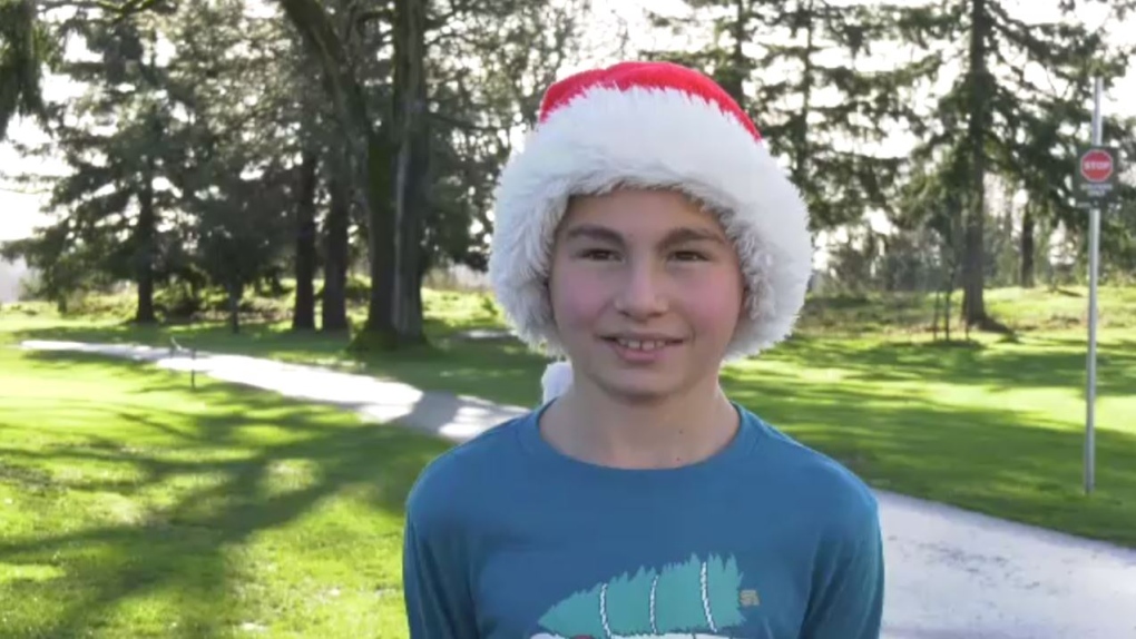 11-year-old Nikolas Tolias is taking on a 10 kilometre run to raise money for charity: (CTV News)