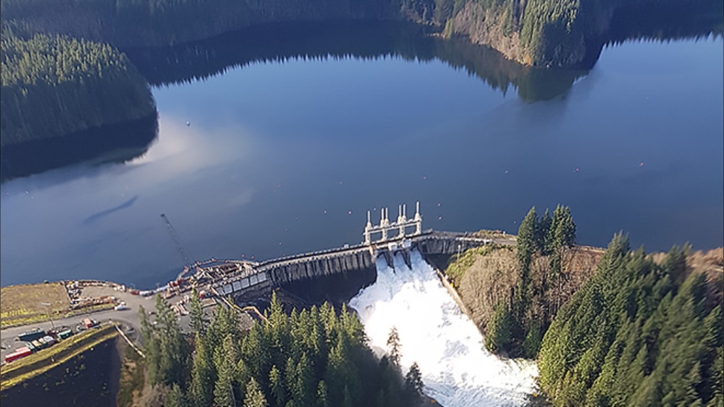 The John Hart dam in Campbell River, B.C. is shown: (BCHydro.com)