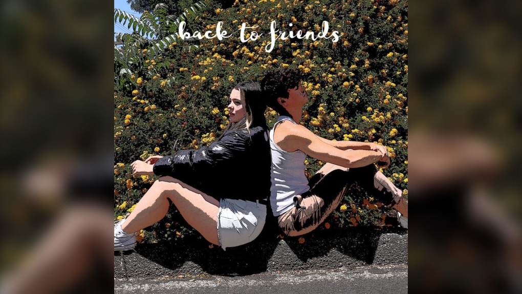 Vancouver Island’s Lauren Spencer-Smith, who wowed judges on American Idol last year, has released her first original song, called “Back to Friends.” (Artwork by Alex Forhan)
