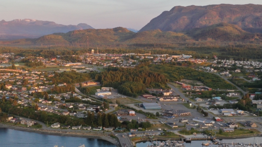 The Town of Port McNeill, B.C. is seen in this photo from the town's website.