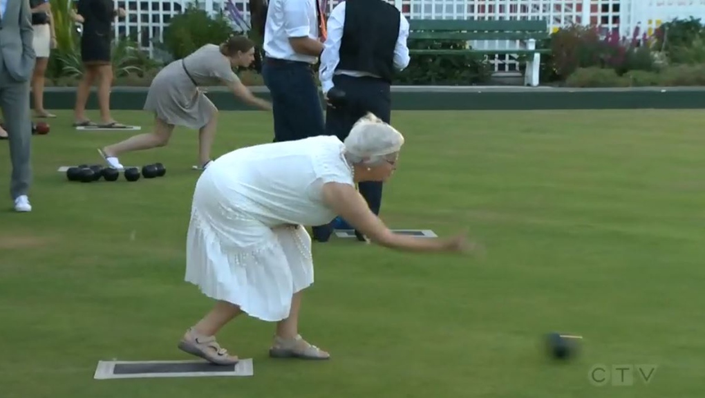 A previous Great Gatsbowl event is shown. (CTV News)
