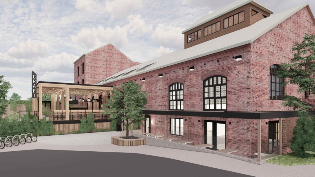 A rendering of the renovations is shown: (CRAFT Beer Market)