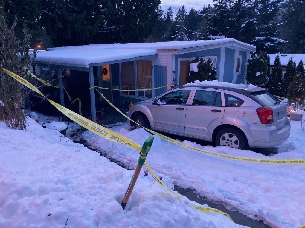 Mounties were called to a home on Selwyn Road in Langford around noon on Dec. 31 to check on the well-being of a resident, according to B.C. RCMP. (CTV)