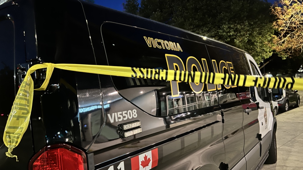 A Victoria police van in an undated photo from the Victoria Police Department Twitter account. (VicPD/Twitter)