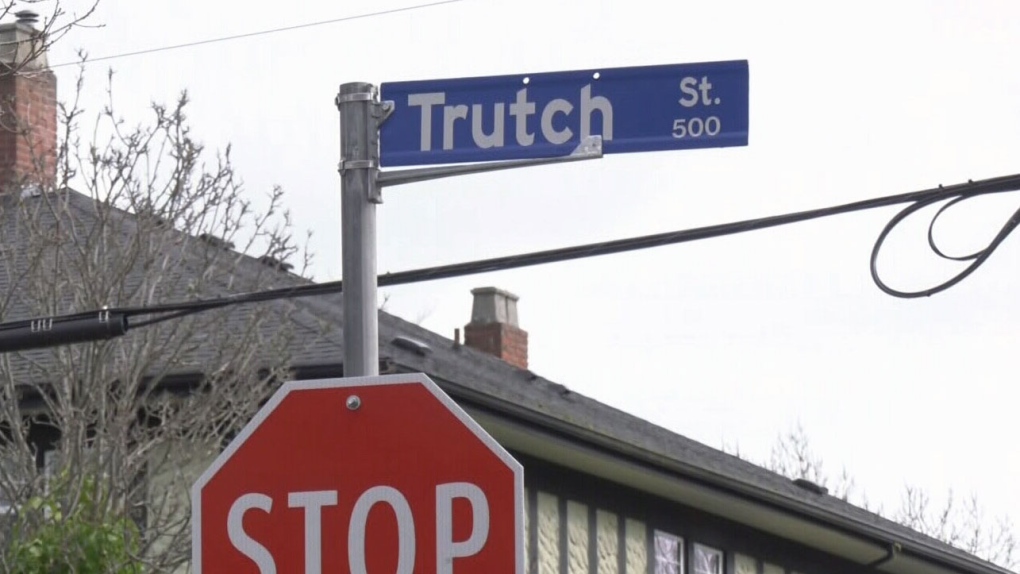 Trutch Street in Victoria is pictured.