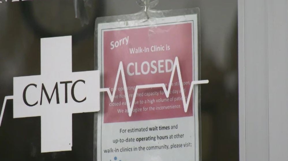 A clinic in Langford, B.C., is pictured. (CTV News)