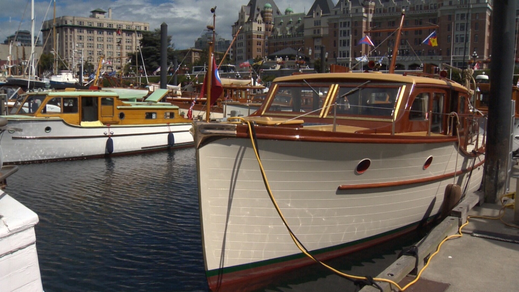Boats are seen docked in Victoria. (File Photo)
