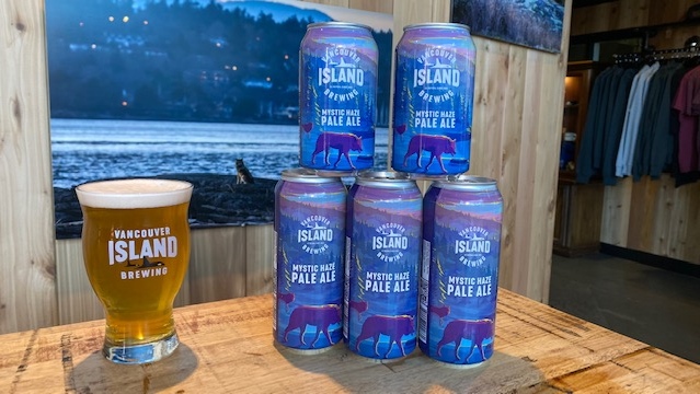 Vancouver Island Brewing has launched its latest beer – Mystic Haze Pale Ale – inspired by the coastal sea wolves.