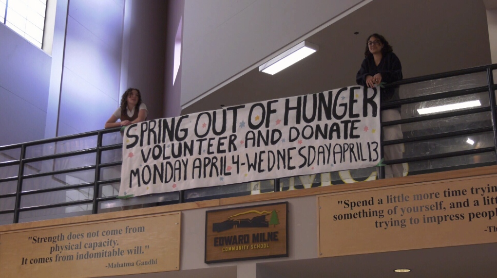 Sooke Students Raising Cash Donations For Local Food Bank Ctv News