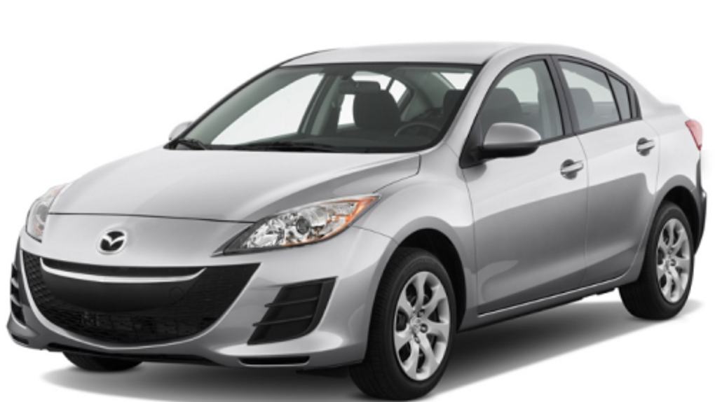 Police say the vehicle that ran over the man is a grey Mazda 3 from 2011 or a similar model. (RCMP)
