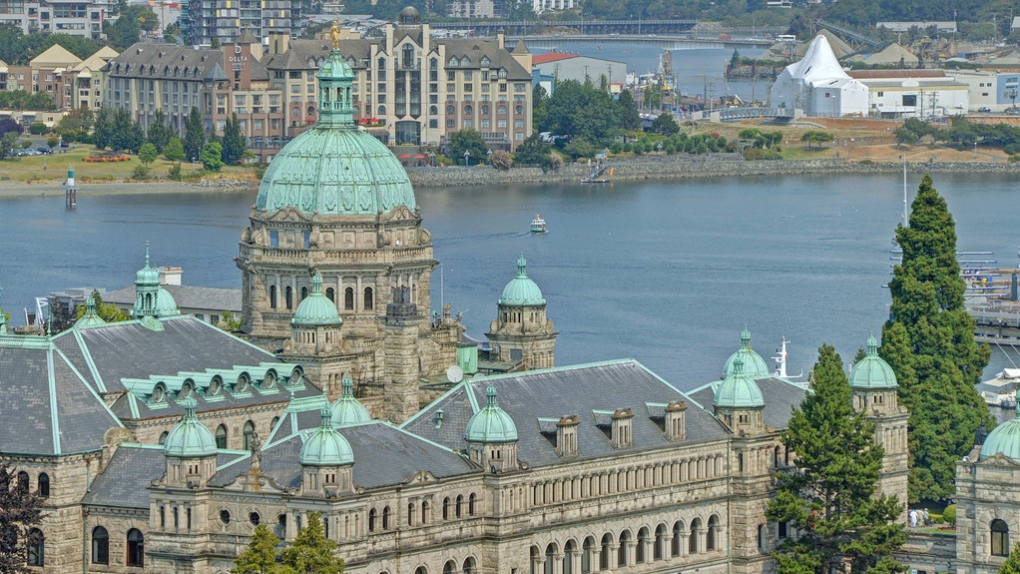 The B.C. legislature and Victoria's Inner Harbour. (File photo)