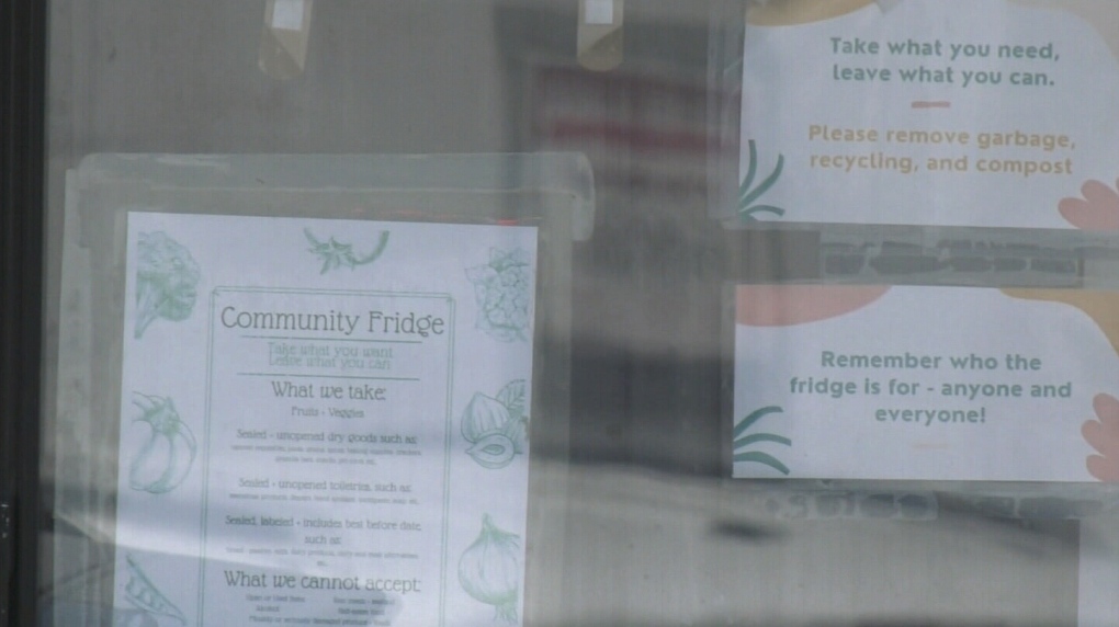 Community fridge in need of repair