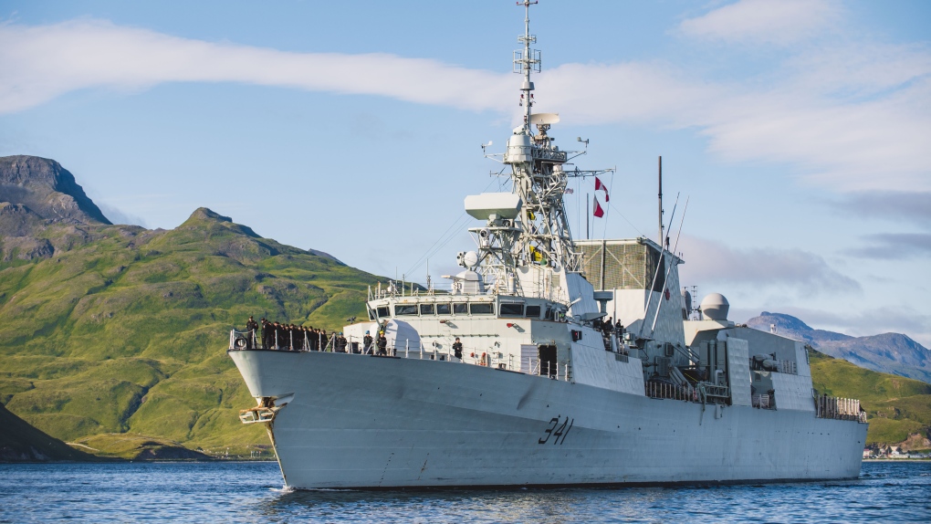 HMCS Ottawa, one of two frigates deployed from British Columbia on Monday, Aug. 14, 2023, is pictured. (Sailor 1st Class Victoria Ioganov/Maritime Forces Pacific)