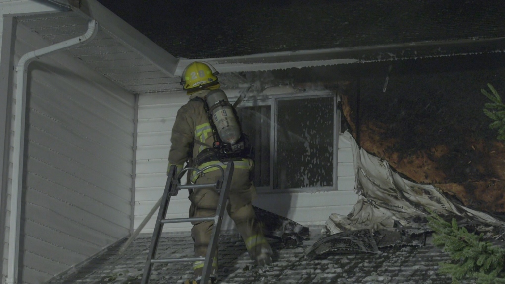Firefighters were called around 8 p.m. Thursday. (CTV News)