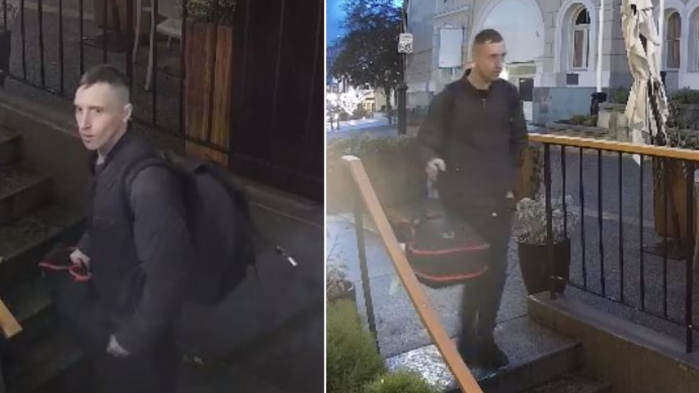 Victoria police are asking the public for help identifying a man who punched a restaurant patron in the face earlier this week. (VicPD)