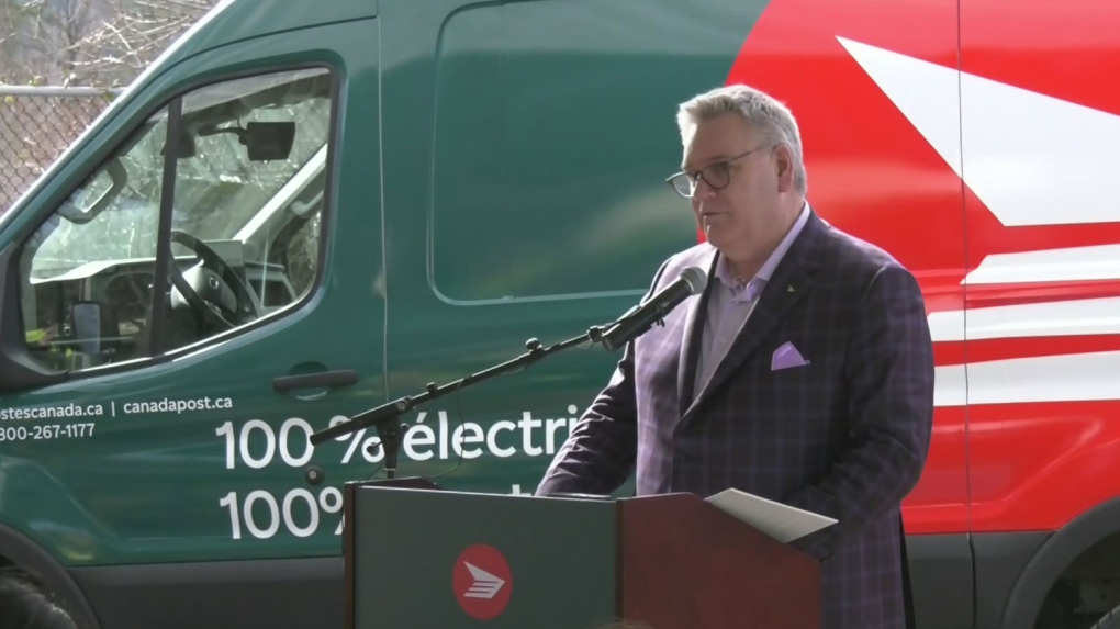 Canada Post rolls out electric vans in Nanaimo