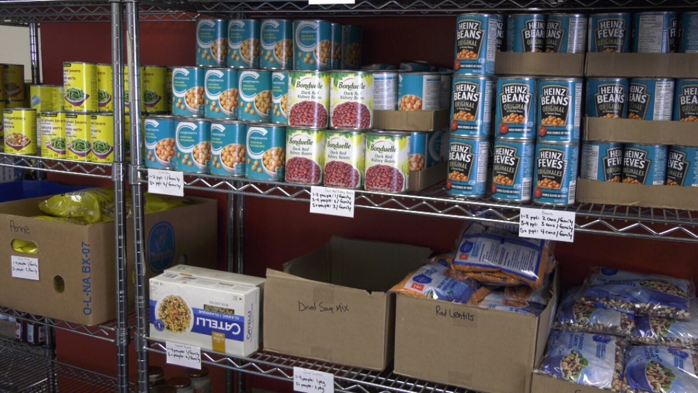 A Salvation Army warehouse in Vic West is shown. (CTV News)