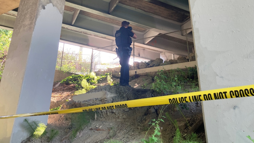 Saanich police are expected to provide information about the discovery later Thursday. (CTV News)