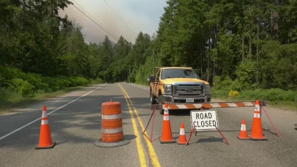 Port Alberni highway to remain closed due to wildfire CTV News