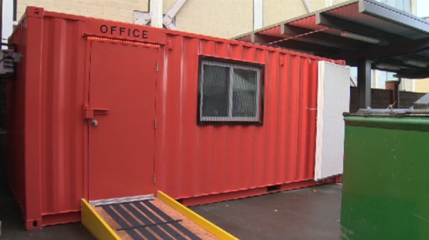 overdose shipping container