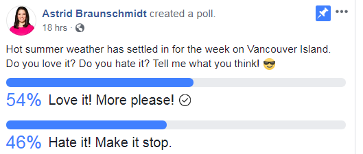 fb poll