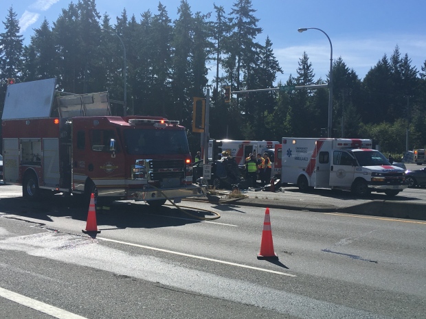 4 patients taken to hospital after crash closes highway lanes north of ...